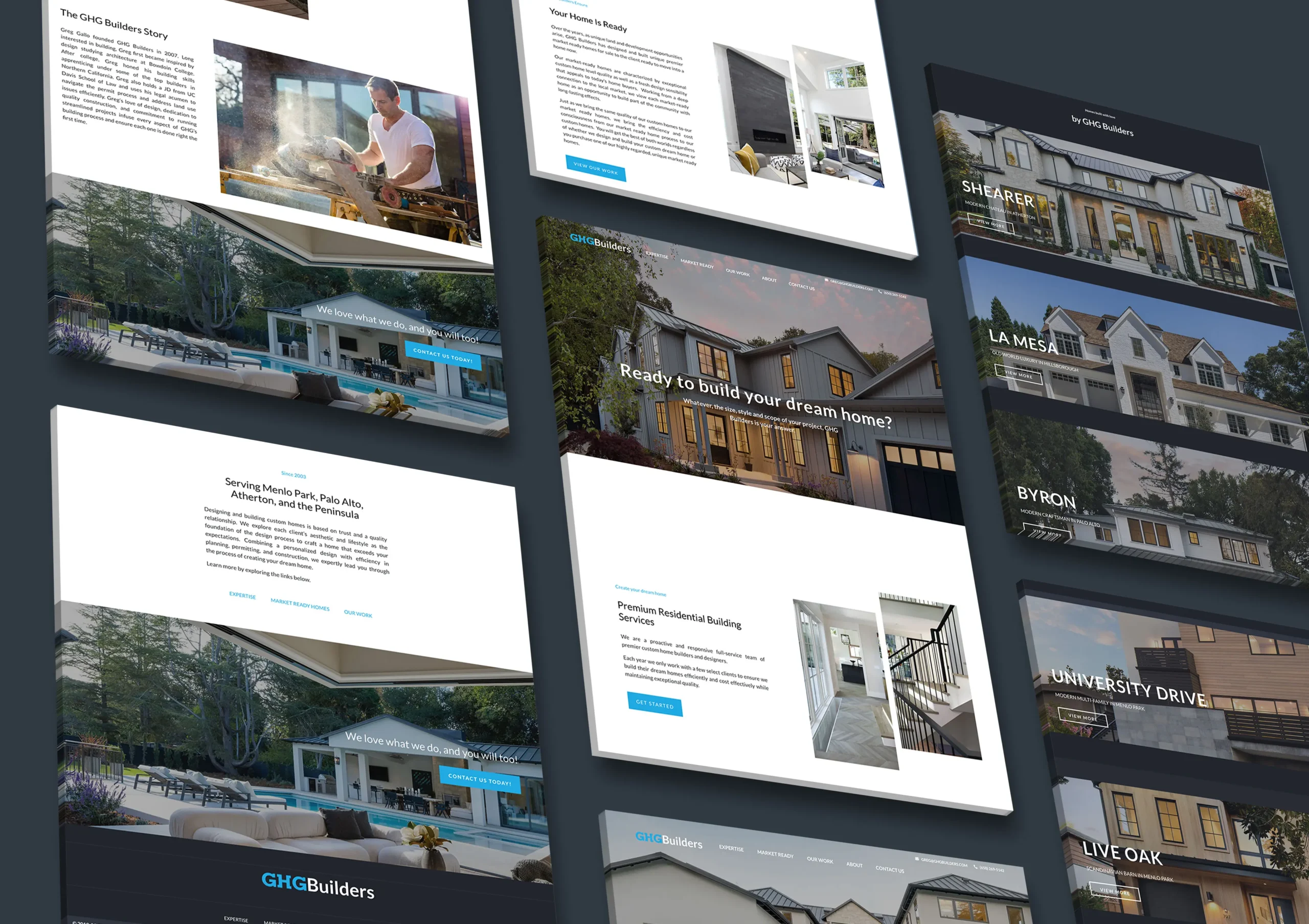 GHG Builders website